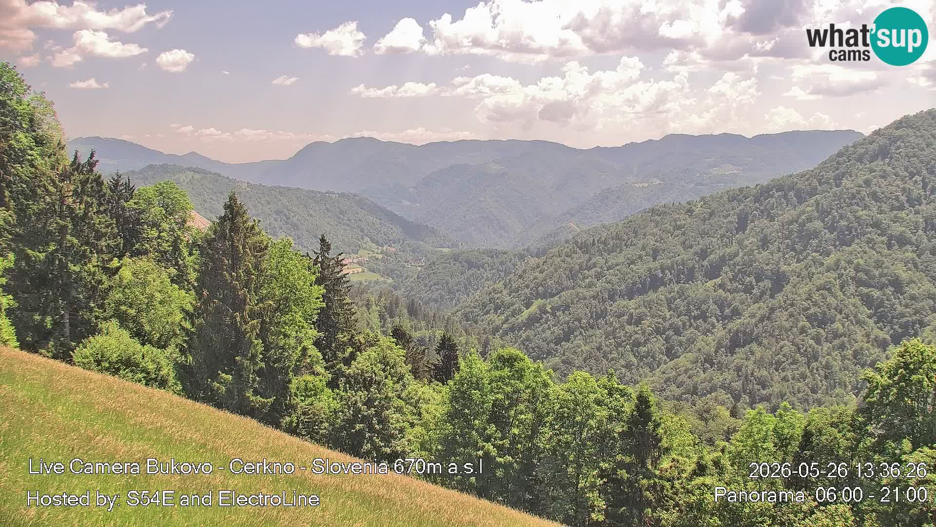 Bukovo Webcam – Baška grapa | Cerkno | Slowenien