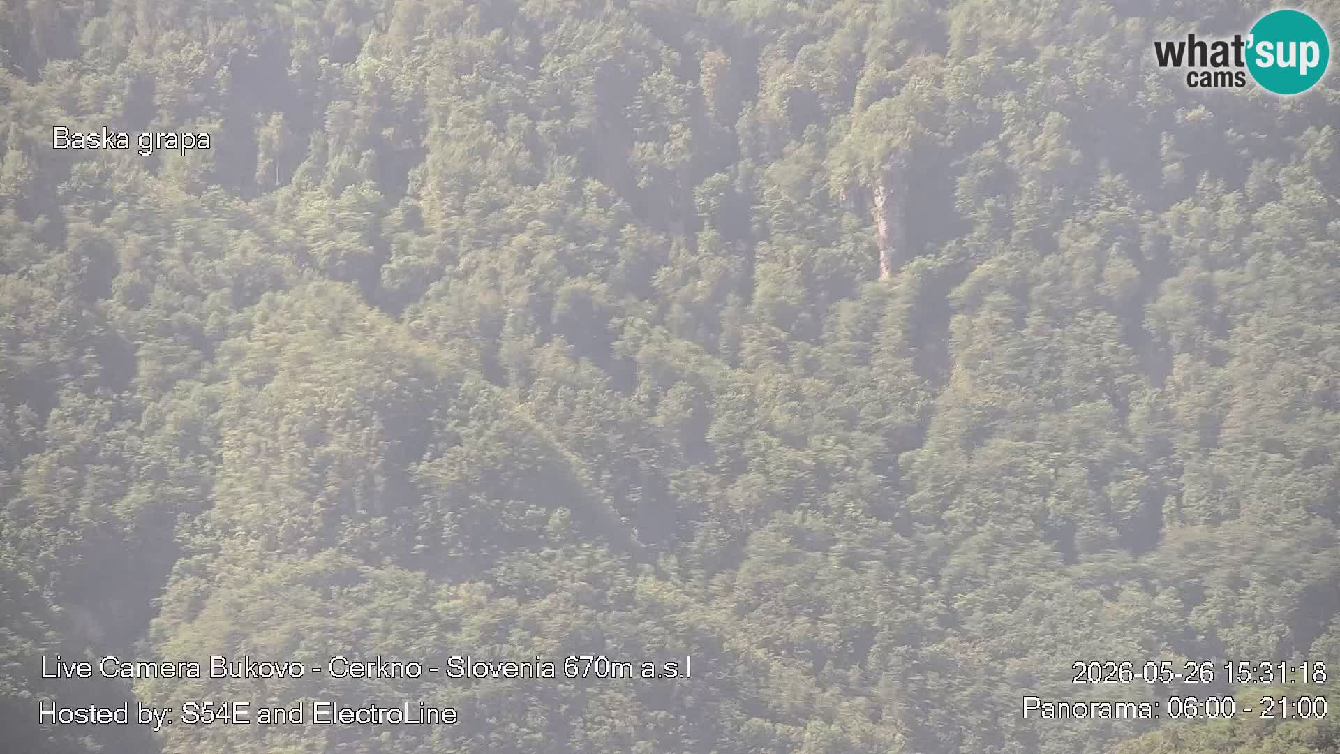 Kamera Bukovo – Baška grapa | Cerkno