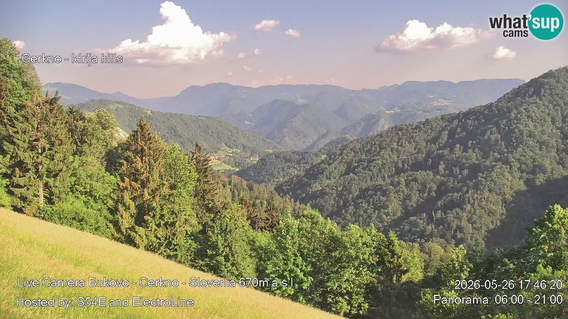 Webcam Bukovo – Baška grapa | Cerkno | Slovenia