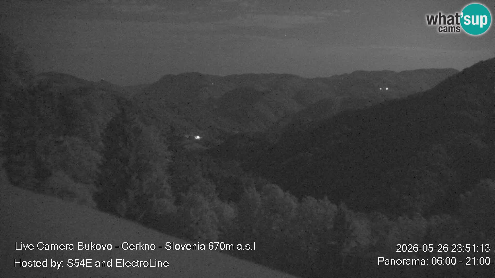 Web kamera Bukovo – Baška grapa | Cerkno | Slovenija