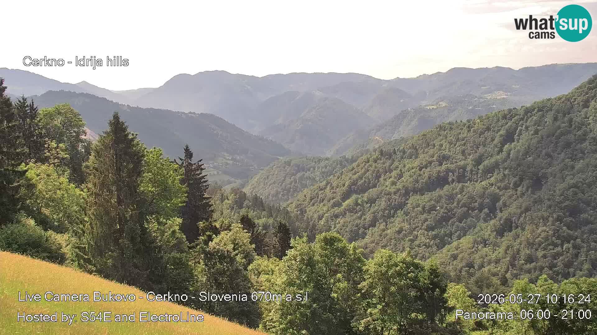Webcam Bukovo – Baška grapa | Cerkno | Slovenia
