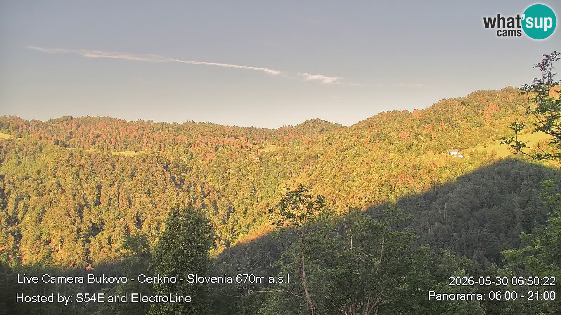 Webcam Bukovo – Baška grapa | Cerkno | Slovenia