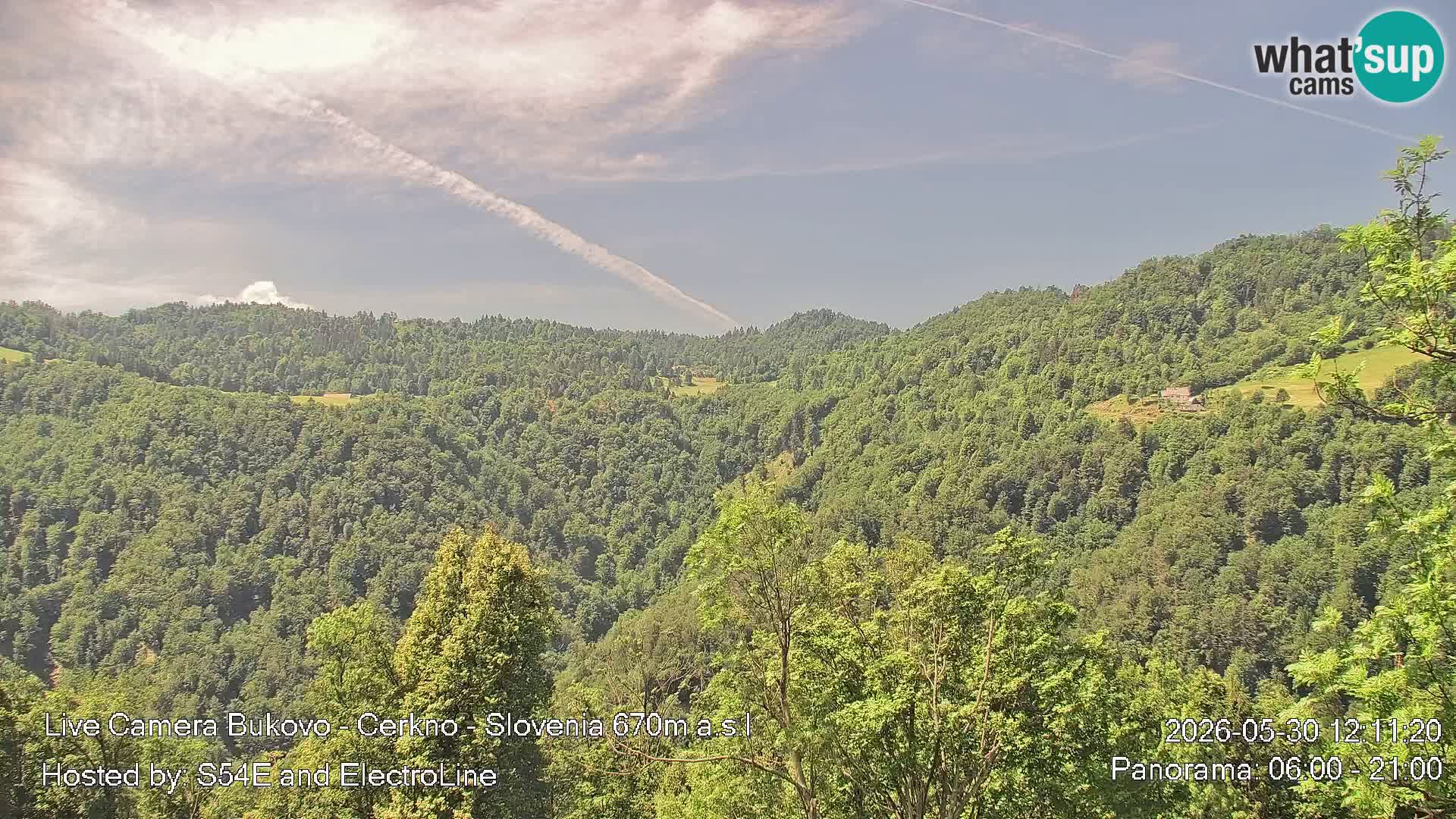 Webcam en vivo Bukovo – Baška grapa | Cerkno | Eslovenia