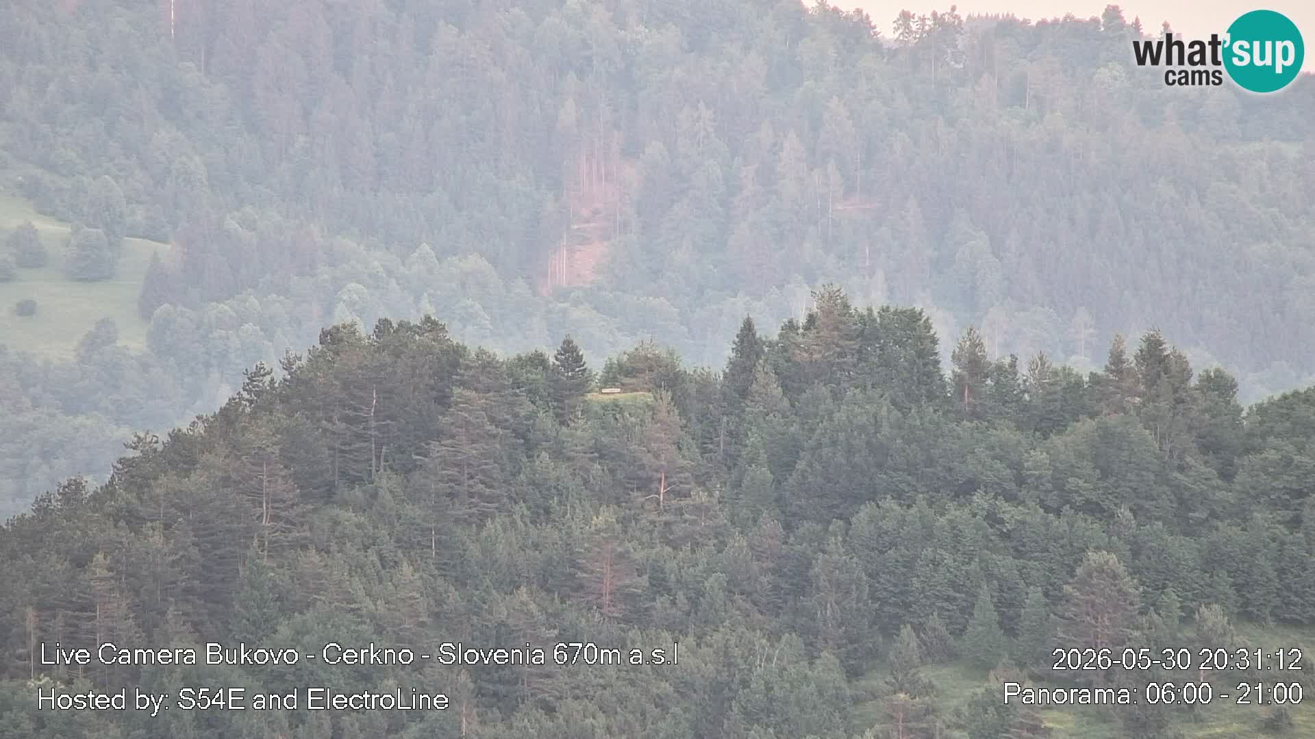 Web kamera Bukovo – Baška grapa | Cerkno | Slovenija