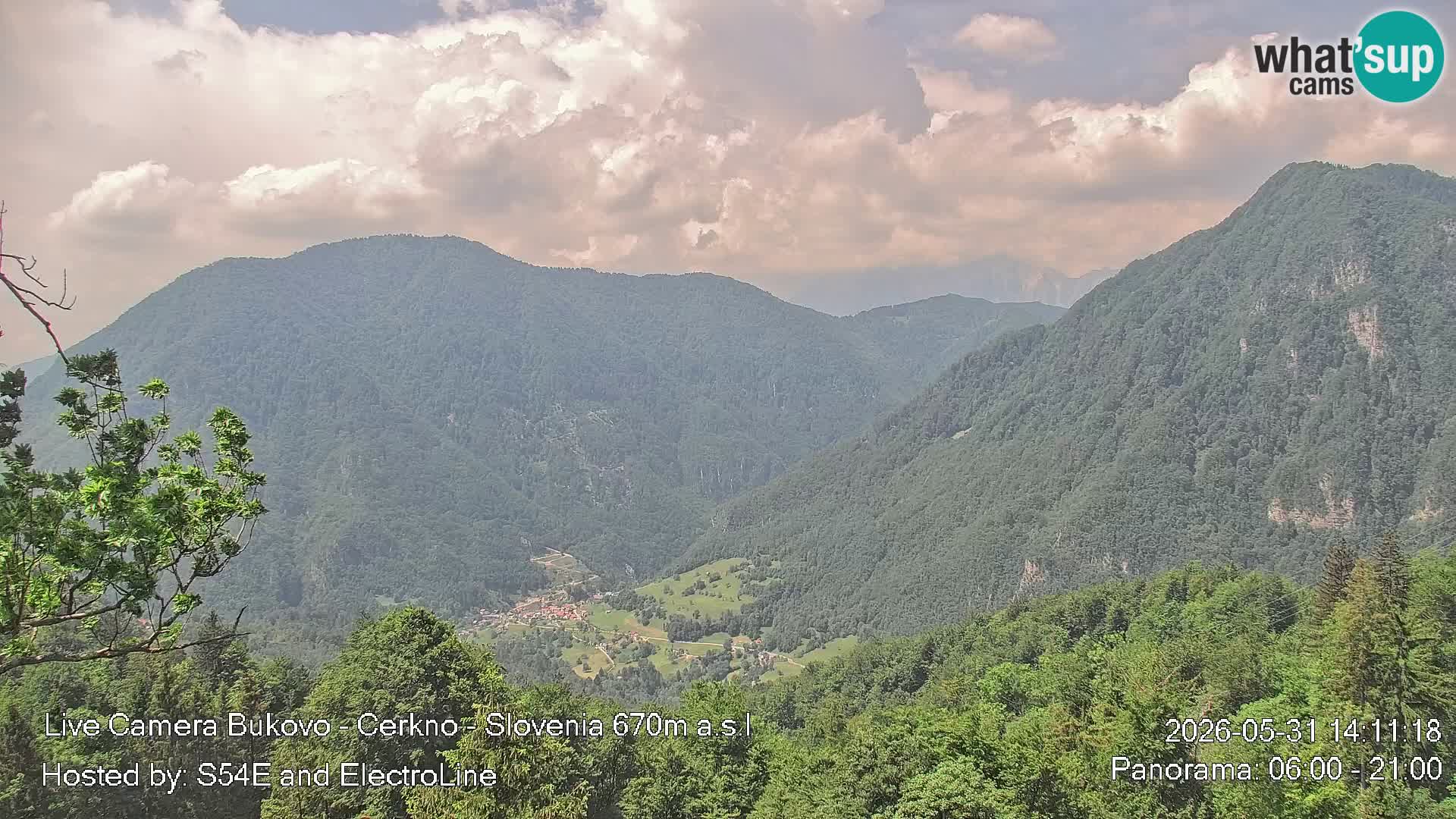 Bukovo Webcam – Baška grapa | Cerkno | Slowenien