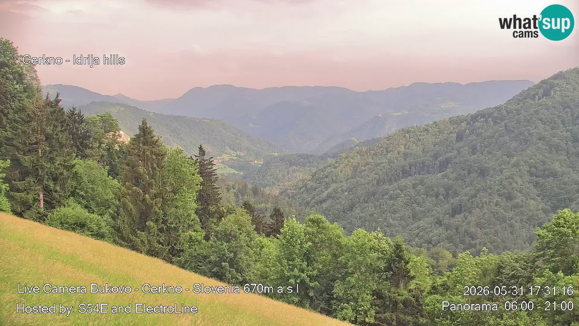Webcam Bukovo – Baška grapa | Cerkno | Slovenia