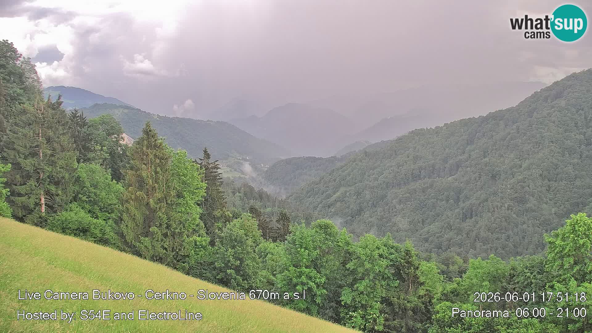 Webcam Bukovo – Baška grapa | Cerkno | Slovenia