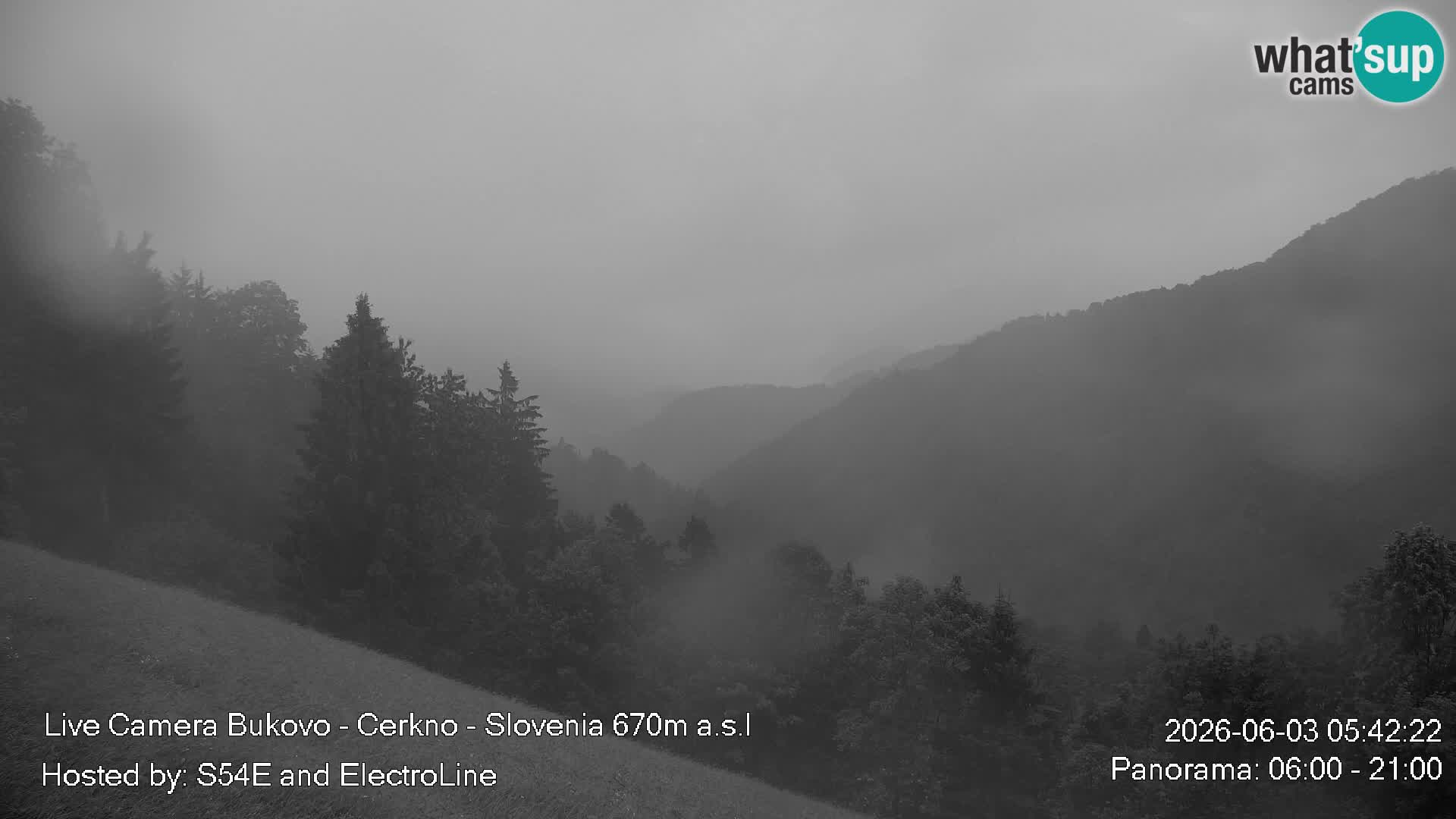 Webcam Bukovo – Baška grapa | Cerkno | Slovénie