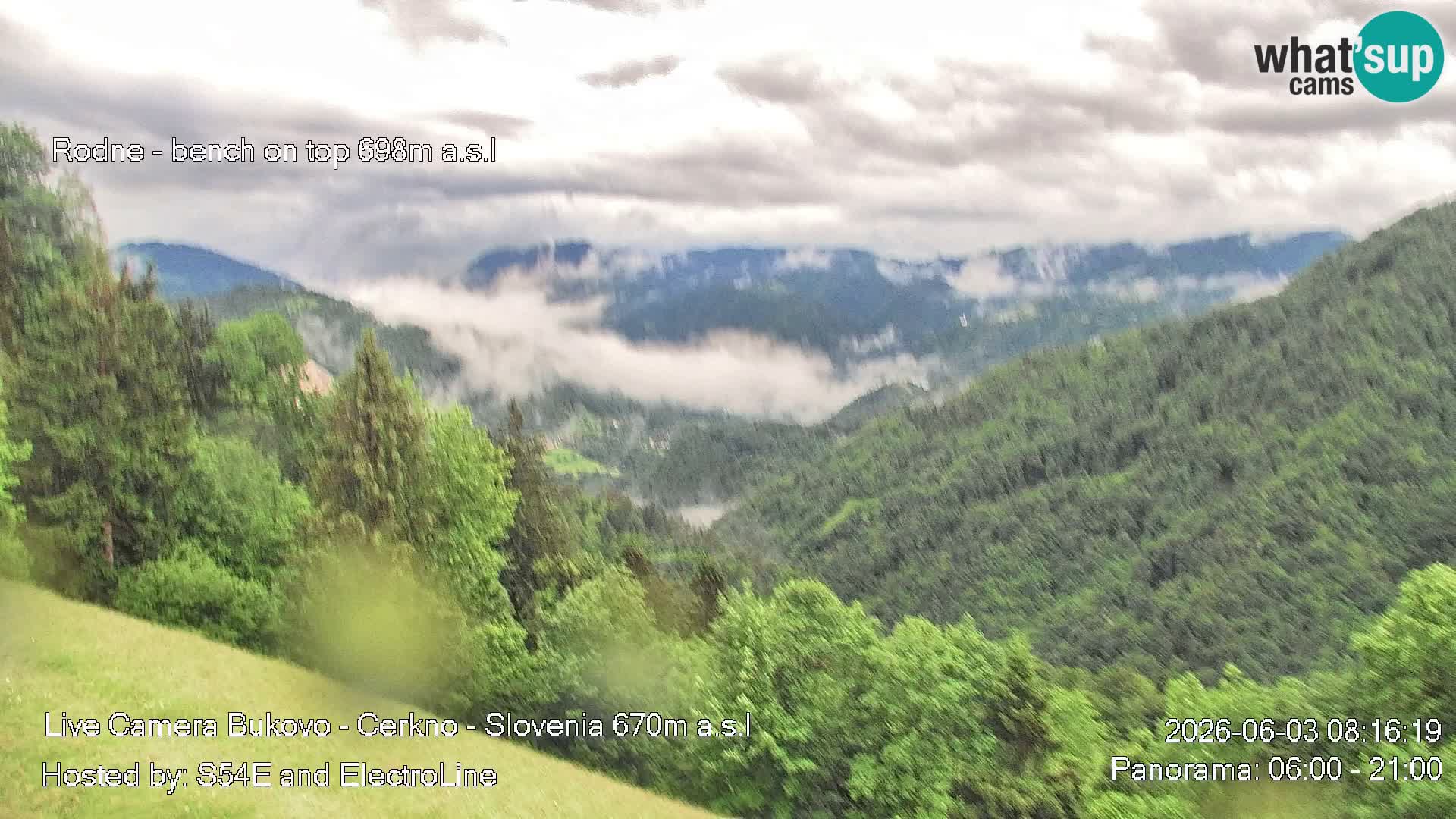 Bukovo Webcam – Baška grapa | Cerkno | Slowenien
