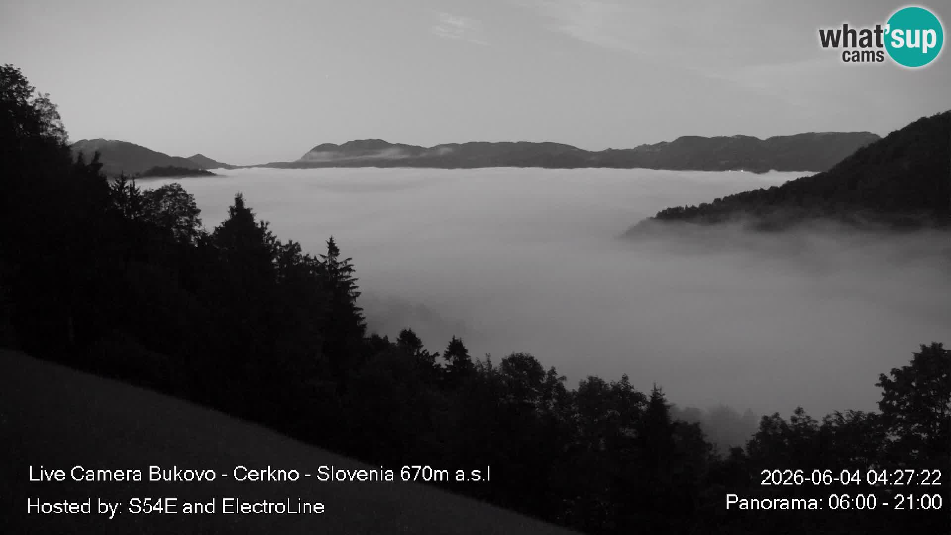 Web kamera Bukovo – Baška grapa | Cerkno | Slovenija