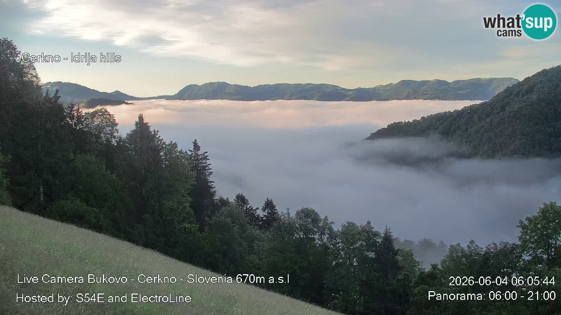 Webcam Bukovo – Baška grapa | Cerkno | Slovenia