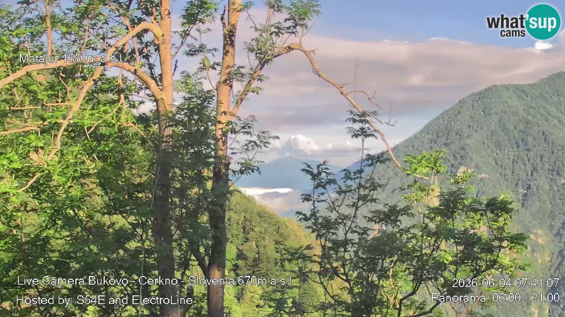 Webcam Bukovo – Baška grapa | Cerkno | Slovenia