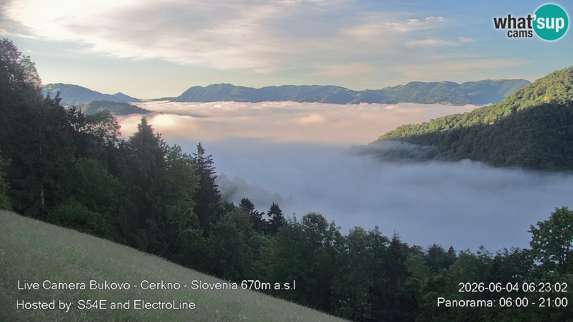 Webcam Bukovo – Baška grapa | Cerkno | Slovenia