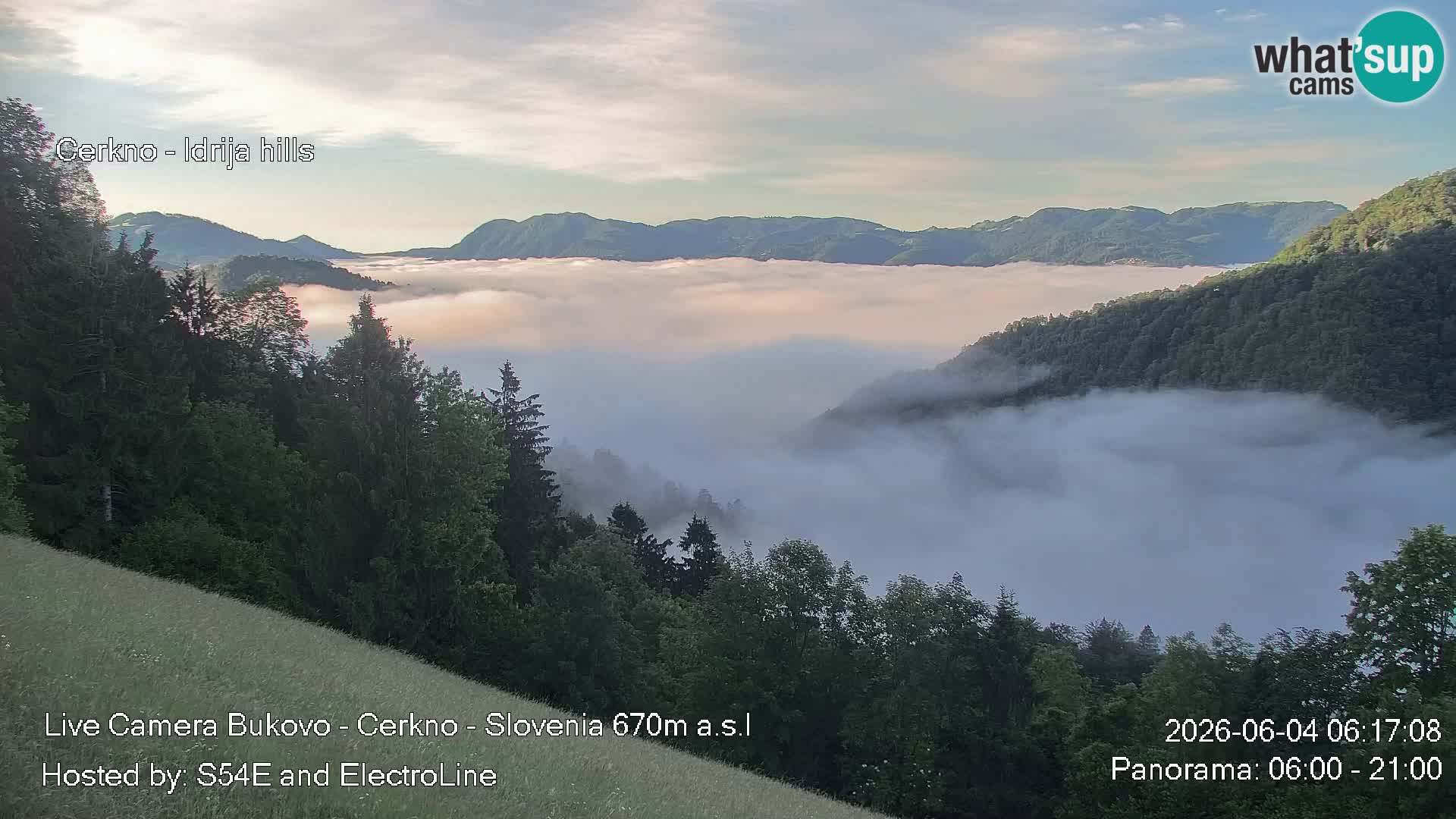 Webcam Bukovo – Baška grapa | Cerkno | Slovenia
