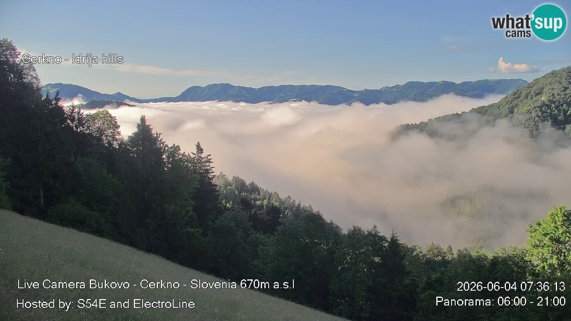 Webcam Bukovo – Baška grapa | Cerkno | Slovenia