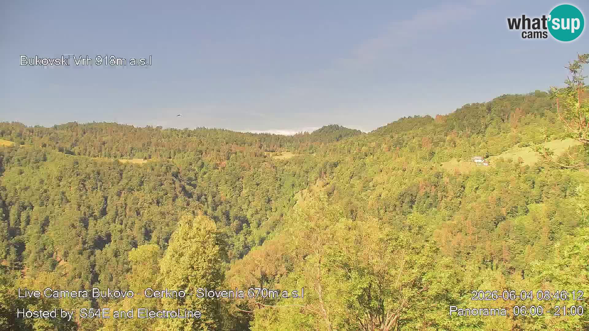 Webcam Bukovo – Baška grapa | Cerkno | Slovenia
