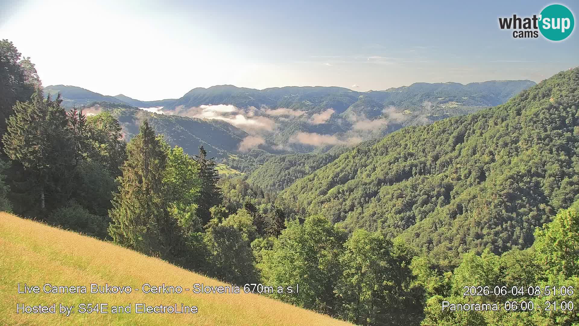 Webcam en vivo Bukovo – Baška grapa | Cerkno | Eslovenia