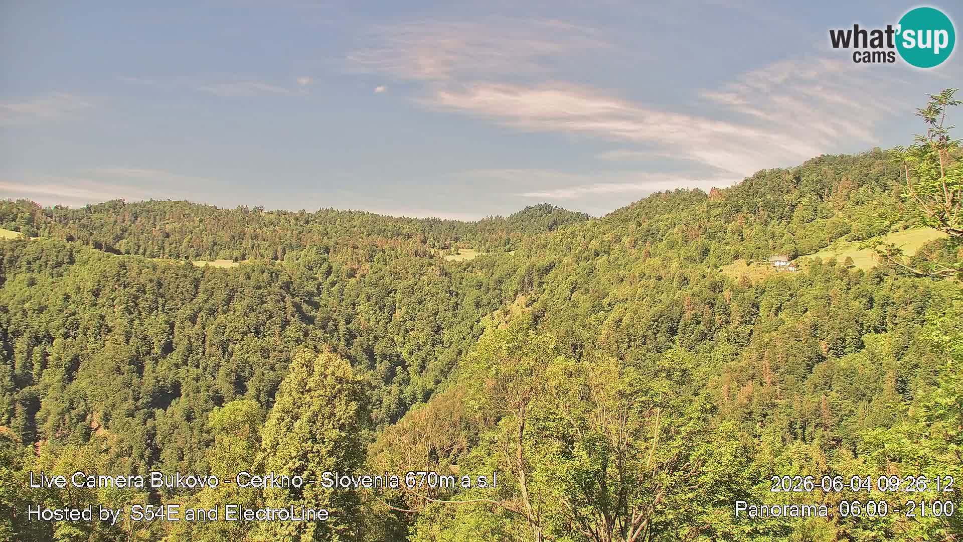 Bukovo Webcam – Baška grapa | Cerkno | Slowenien