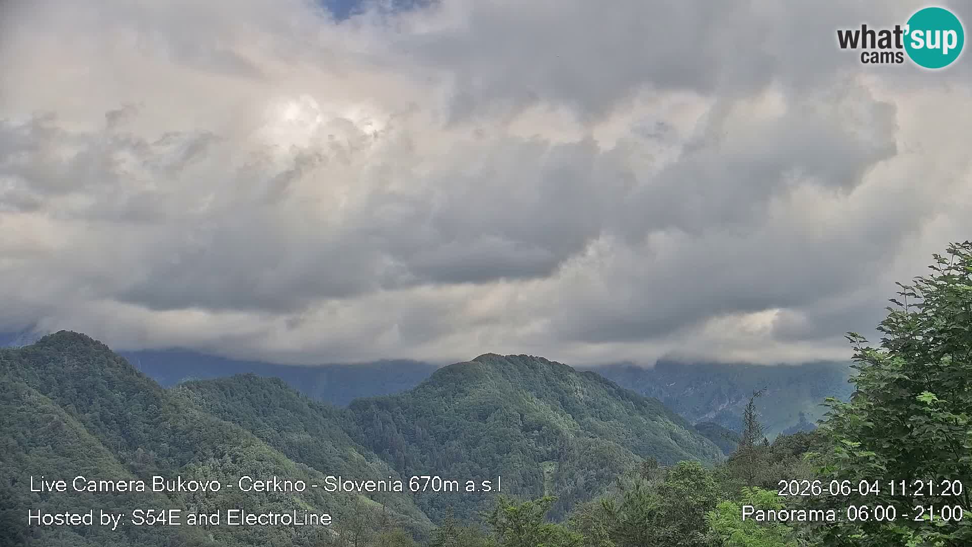 Webcam Bukovo – Baška grapa | Cerkno | Slovenia