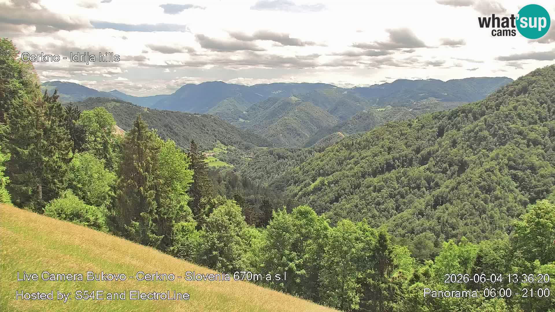 Bukovo Webcam – Baška grapa | Cerkno | Slowenien