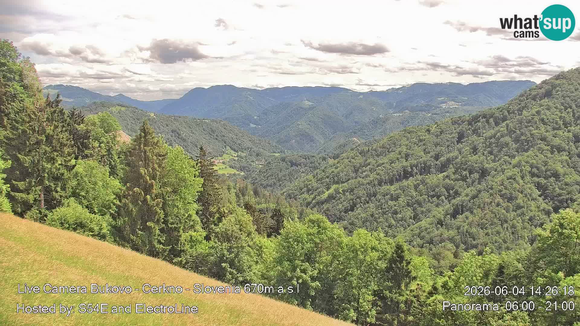 Bukovo Webcam – Baška grapa | Cerkno | Slowenien