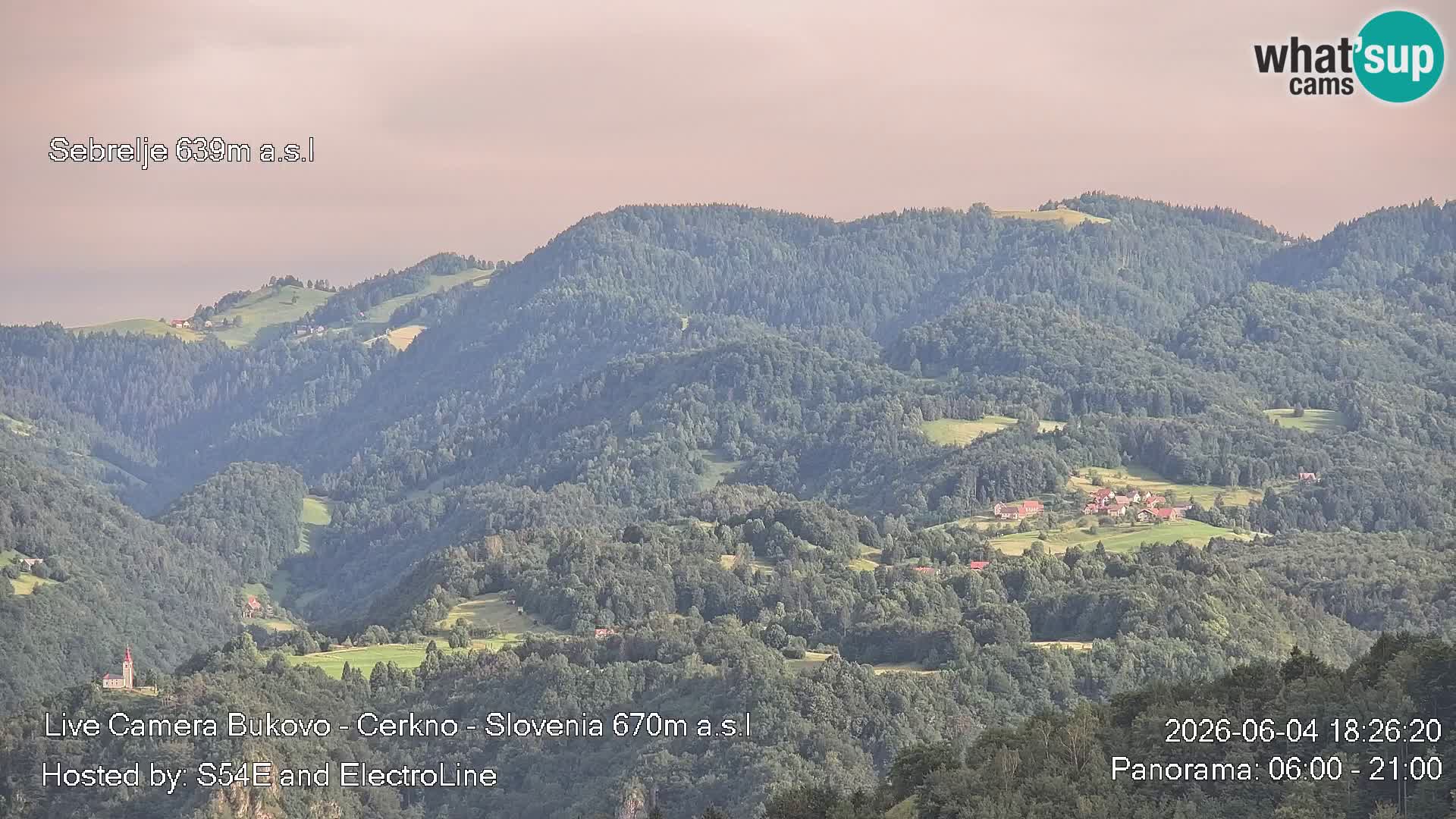 Webcam en vivo Bukovo – Baška grapa | Cerkno | Eslovenia
