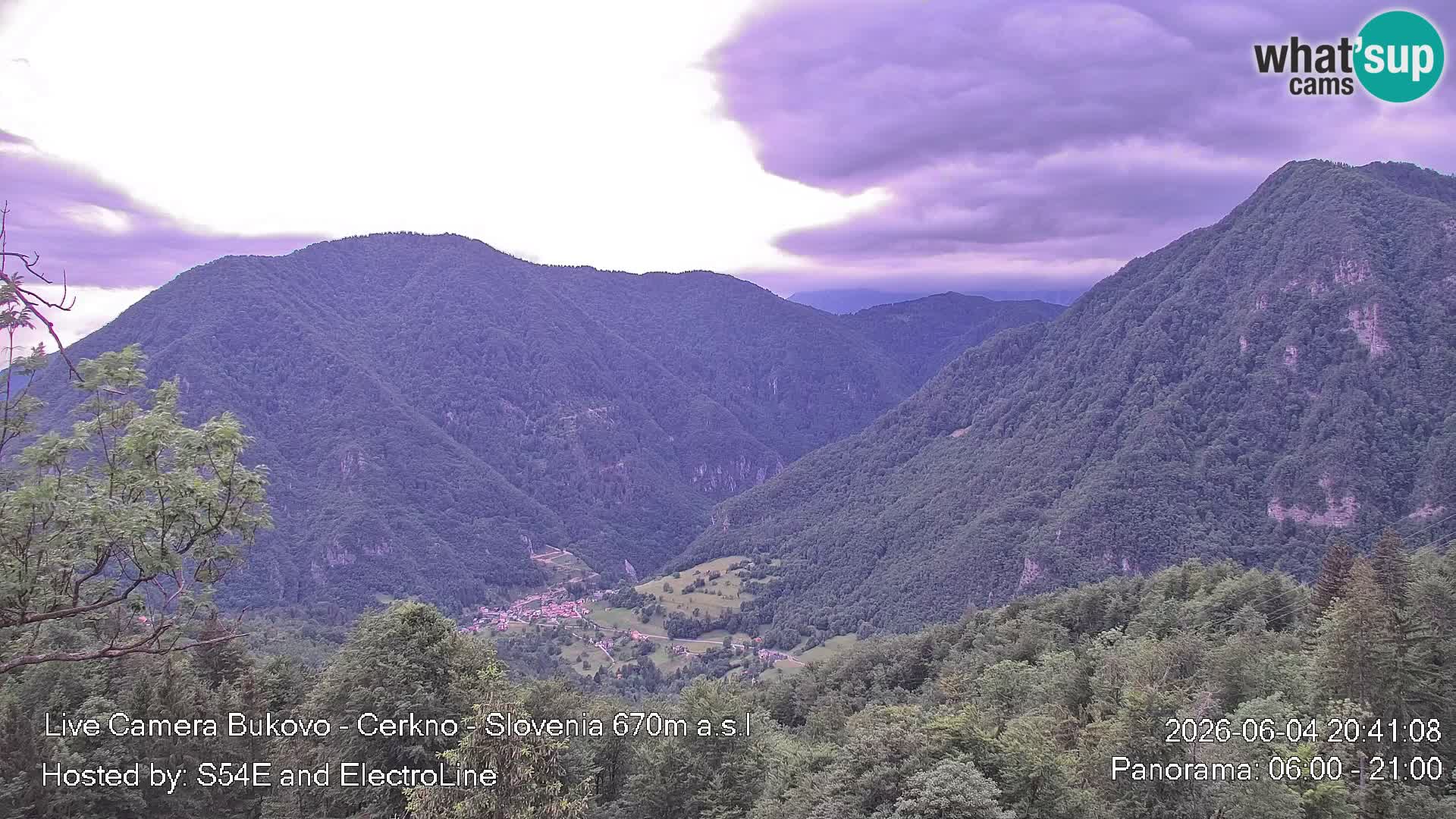 Webcam Bukovo – Baška grapa | Cerkno | Slovenia