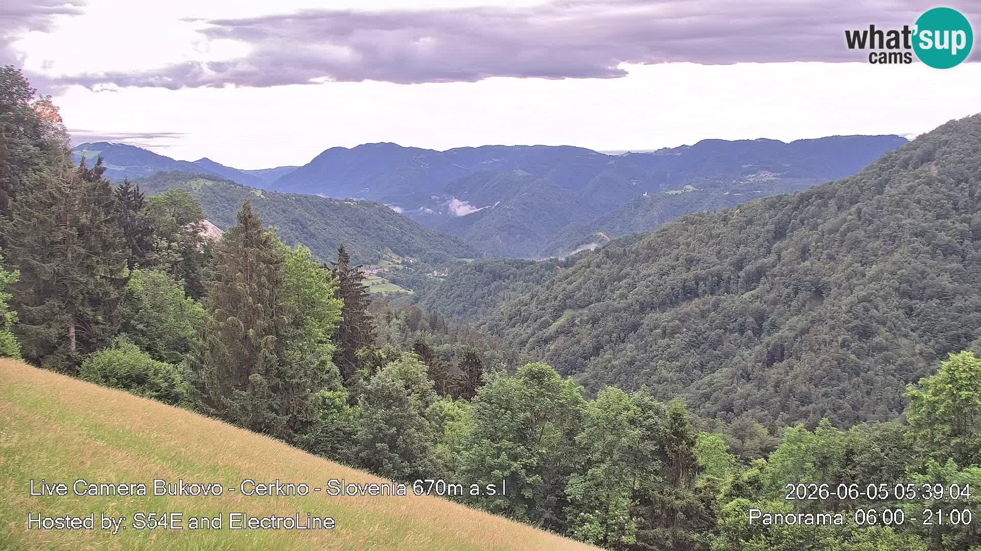 Webcam Bukovo – Baška grapa | Cerkno | Slovenia