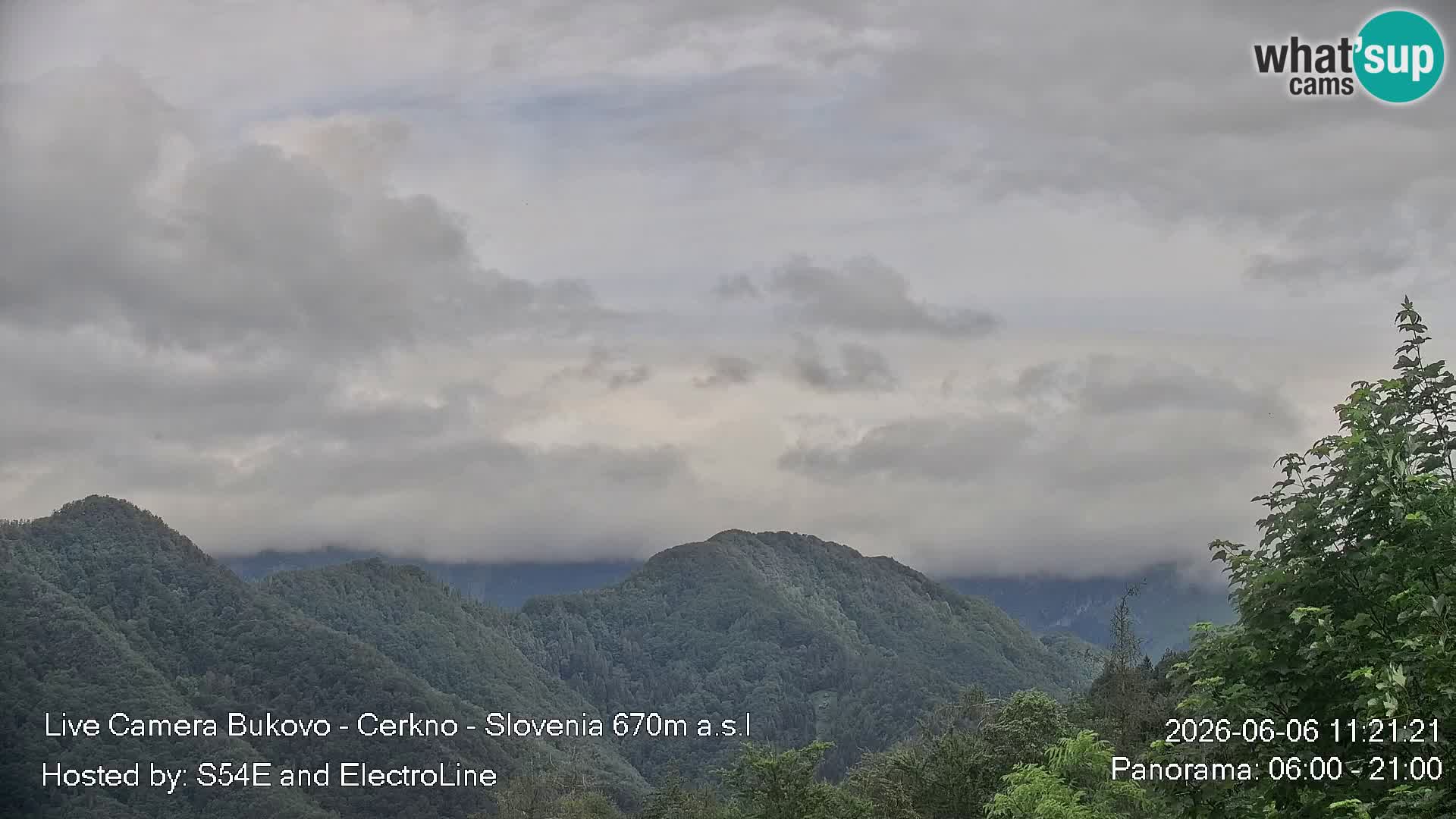 Webcam Bukovo – Baška grapa | Cerkno | Slovénie