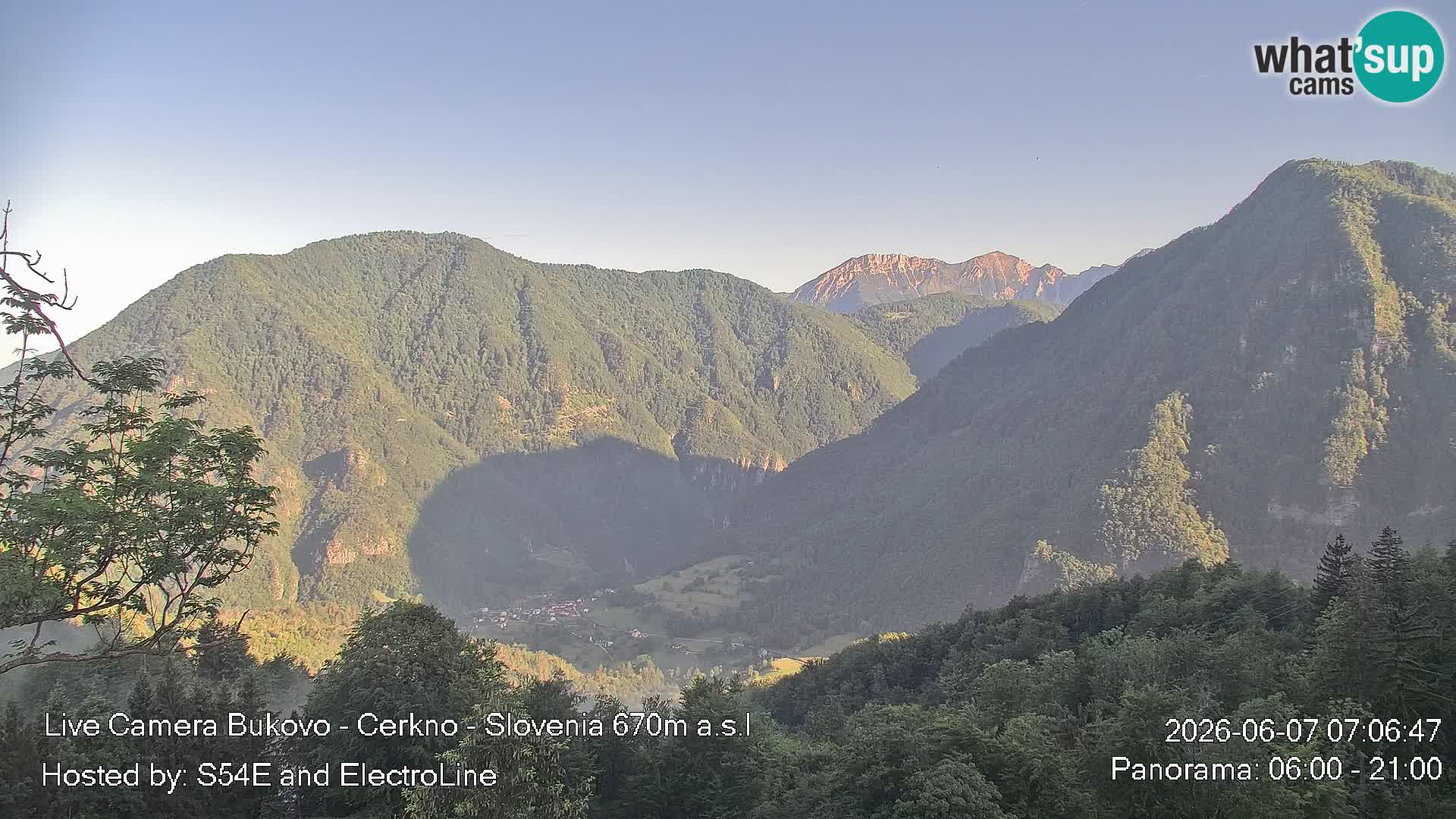 Webcam Bukovo – Baška grapa | Cerkno | Slovenia
