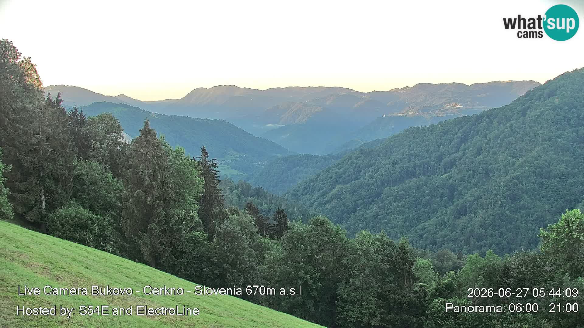 Webcam Bukovo – Baška grapa | Cerkno | Slovenia
