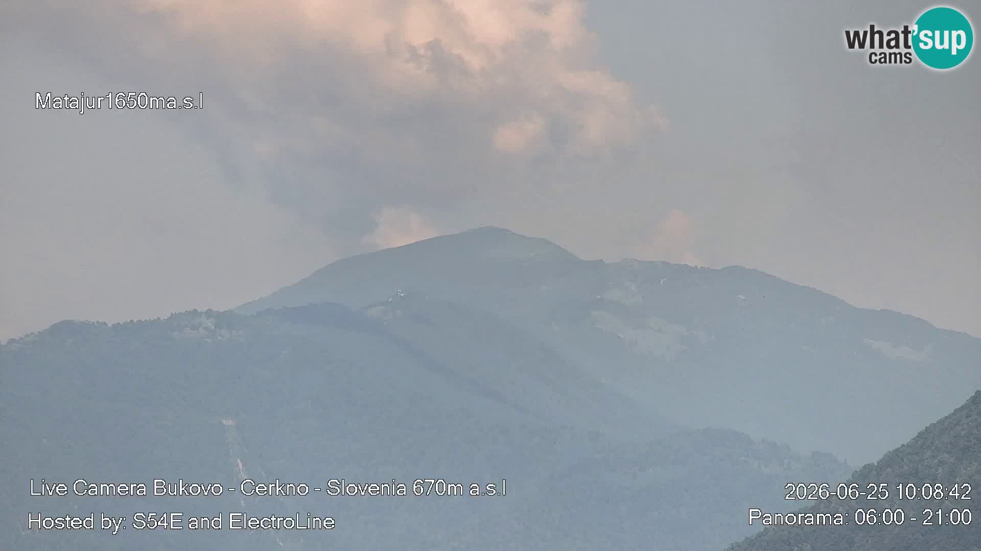 Web kamera Bukovo – Baška grapa | Cerkno | Slovenija