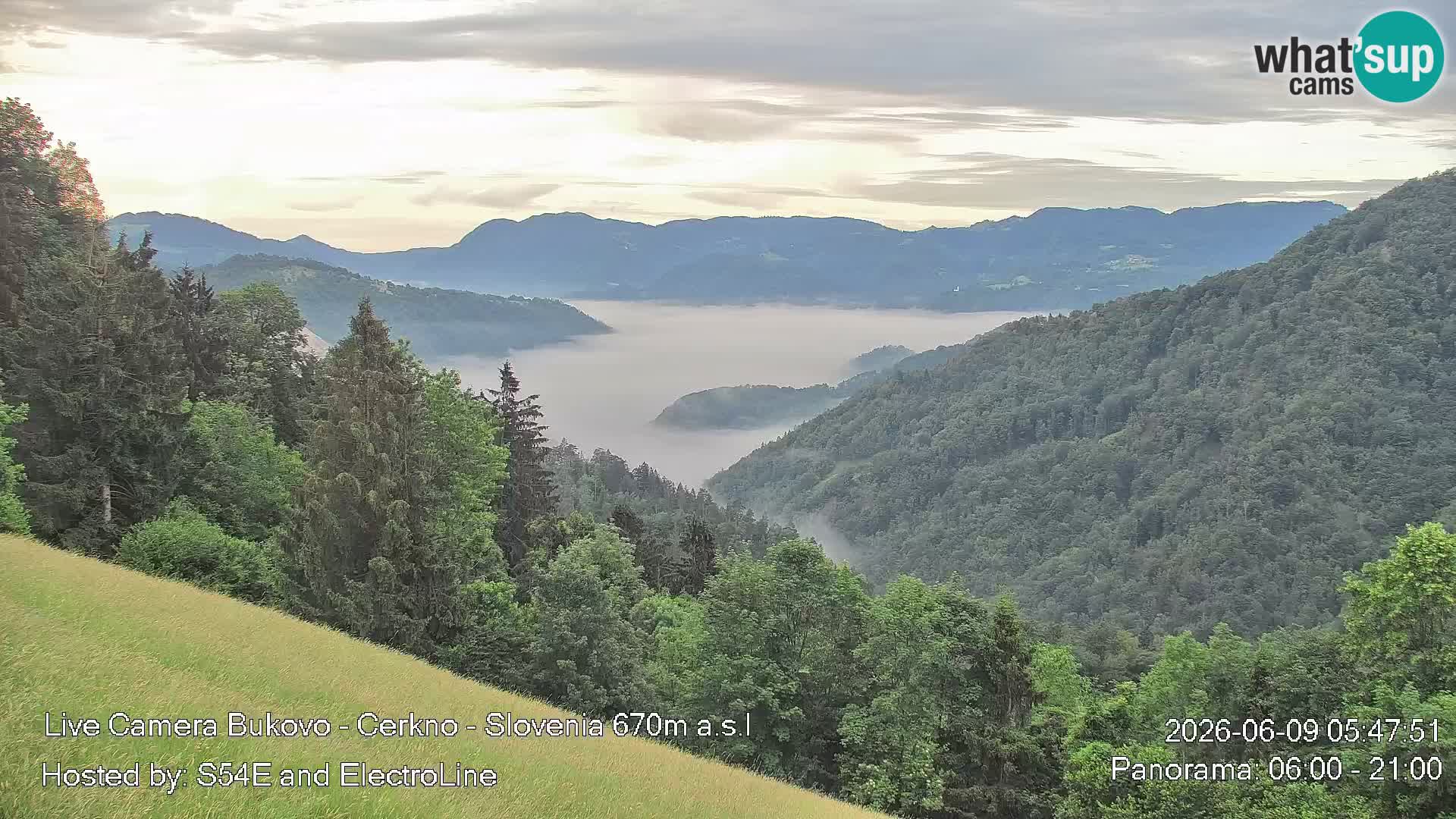 Webcam Bukovo – Baška grapa | Cerkno | Slovenia