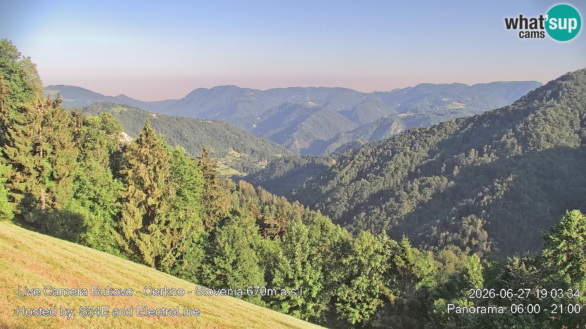 Webcam Bukovo – Baška grapa | Cerkno | Slovenia