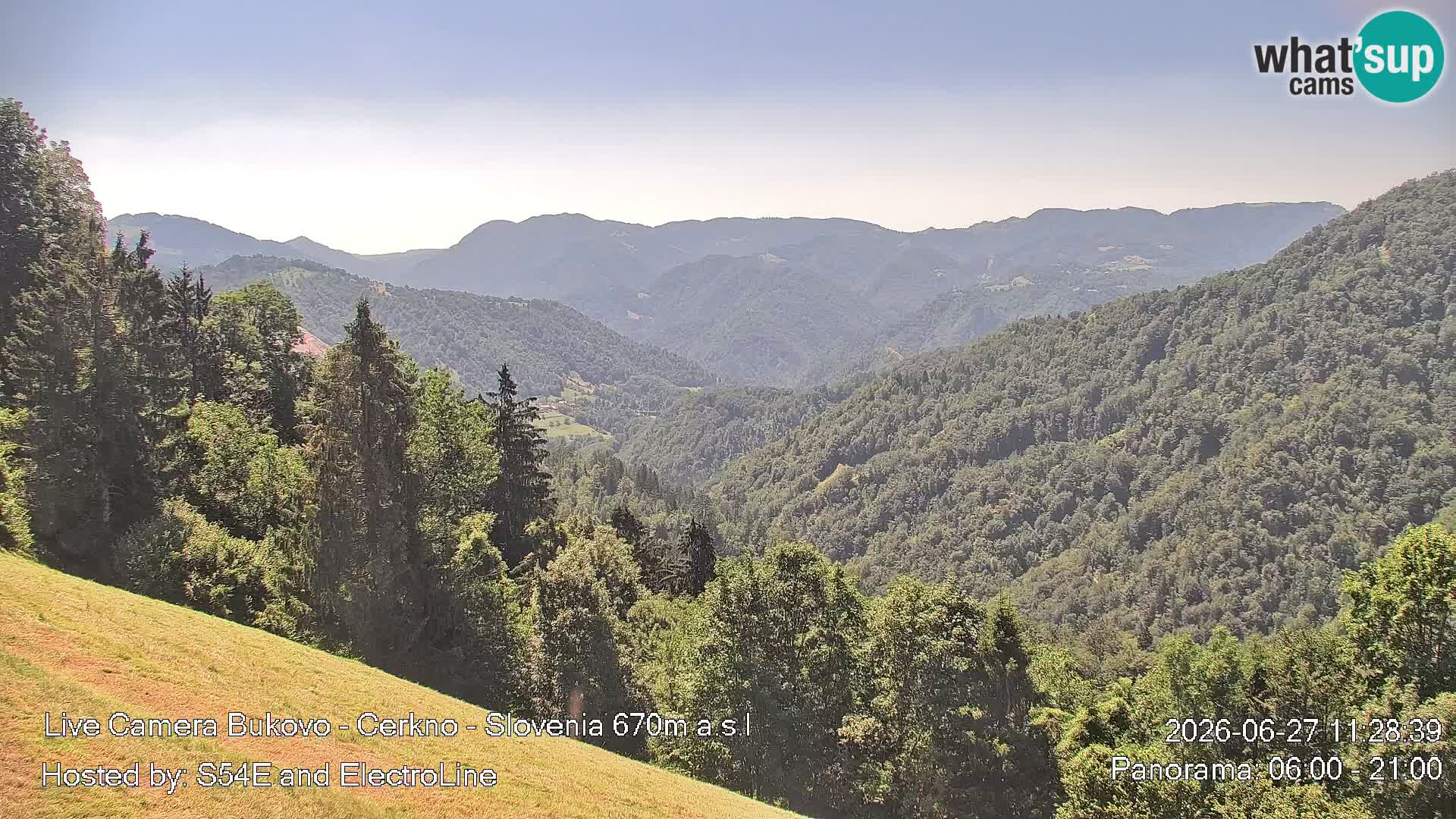 Webcam Bukovo – Baška grapa | Cerkno | Slovenia