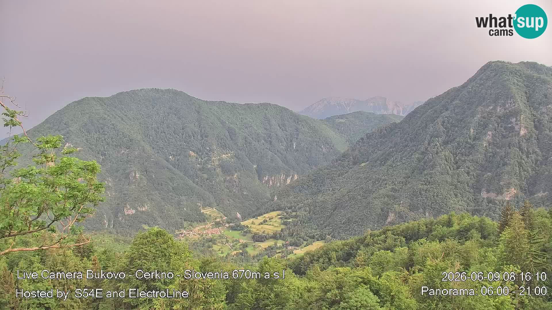 Webcam Bukovo – Baška grapa | Cerkno | Slovenia