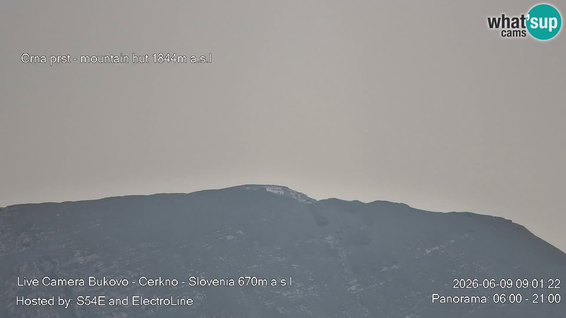 Web kamera Bukovo – Baška grapa | Cerkno | Slovenija