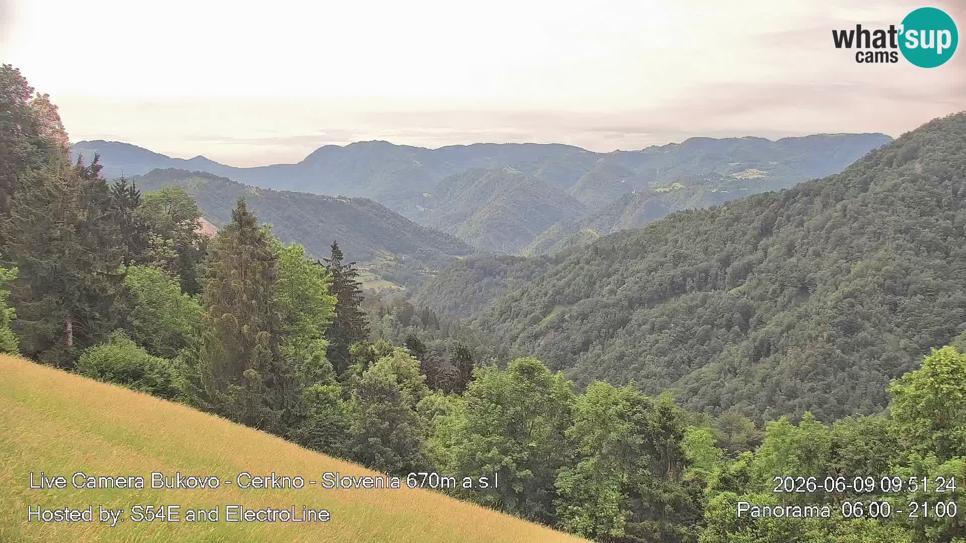 Webcam Bukovo – Baška grapa | Cerkno | Slovenia