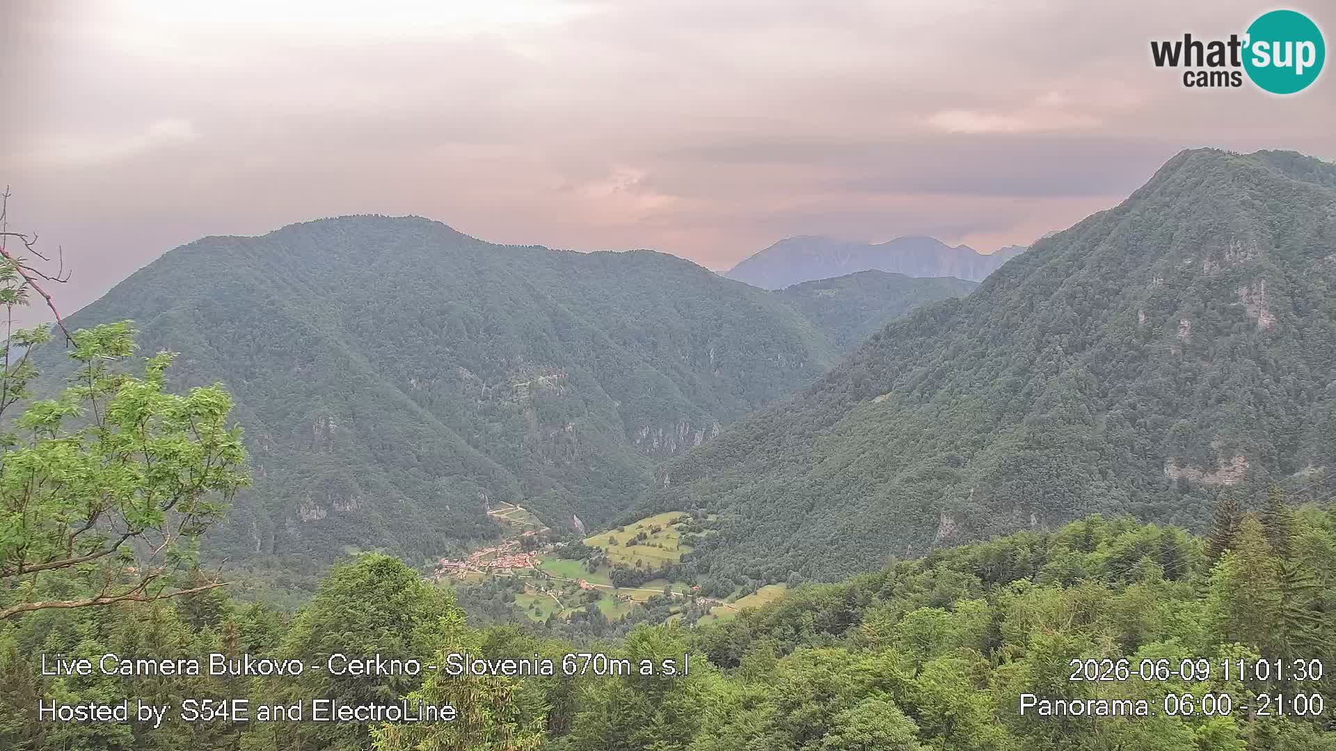 Webcam Bukovo – Baška grapa | Cerkno | Slovenia