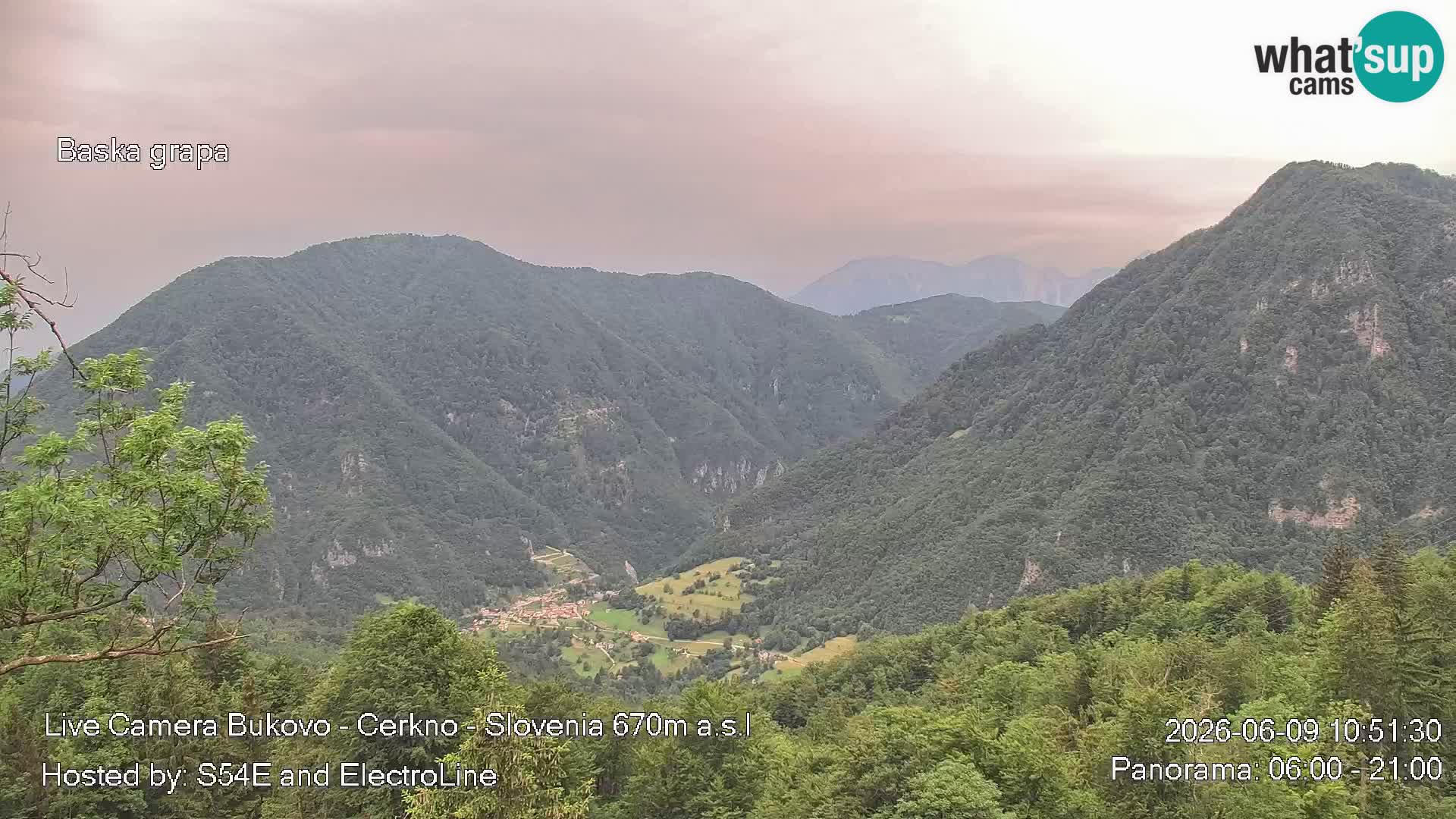Bukovo Webcam – Baška grapa | Cerkno | Slowenien