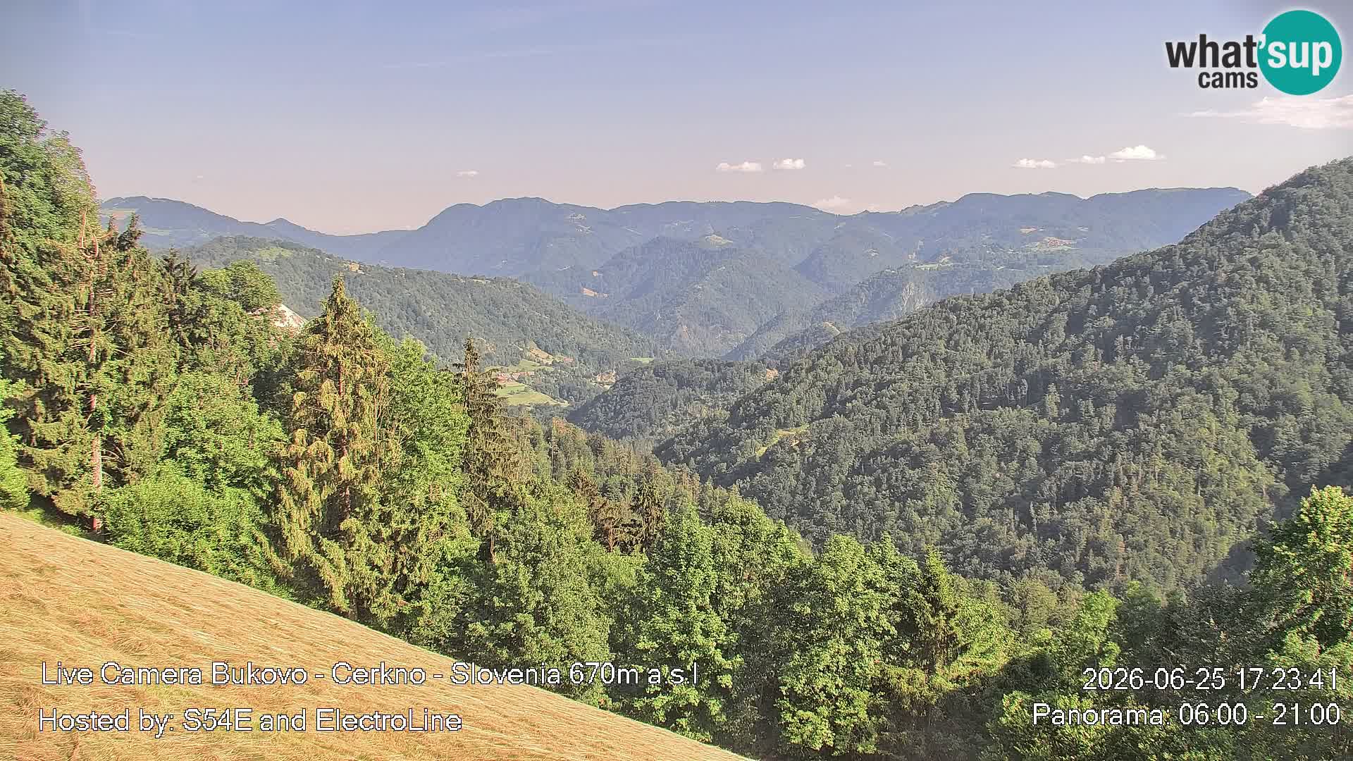 Webcam Bukovo – Baška grapa | Cerkno | Slovenia
