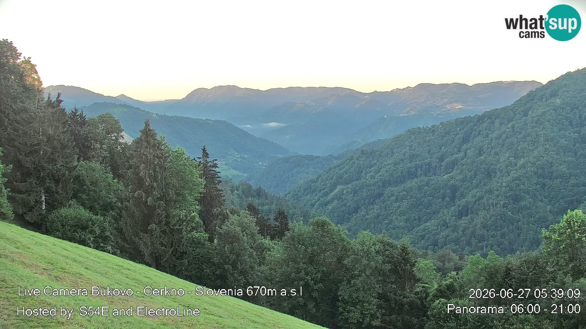 Webcam Bukovo – Baška grapa | Cerkno | Slovenia