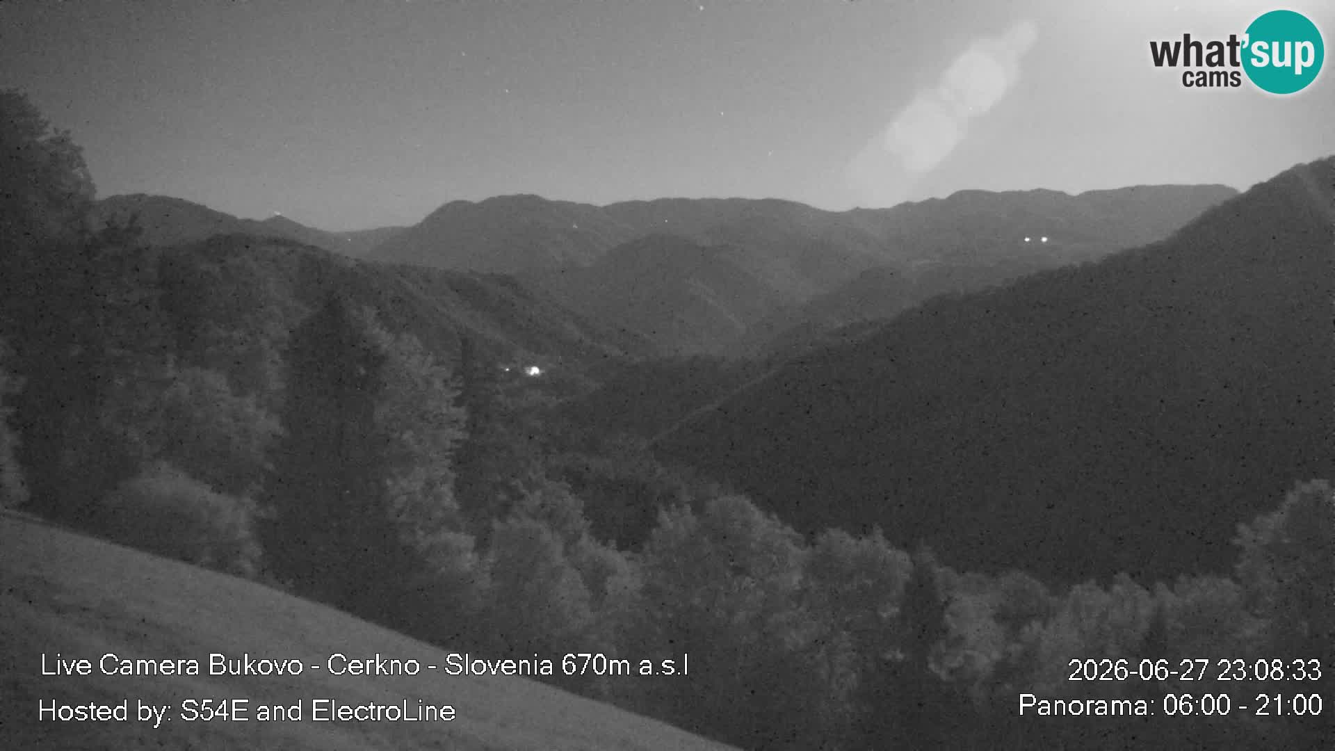 Web kamera Bukovo – Baška grapa | Cerkno | Slovenija
