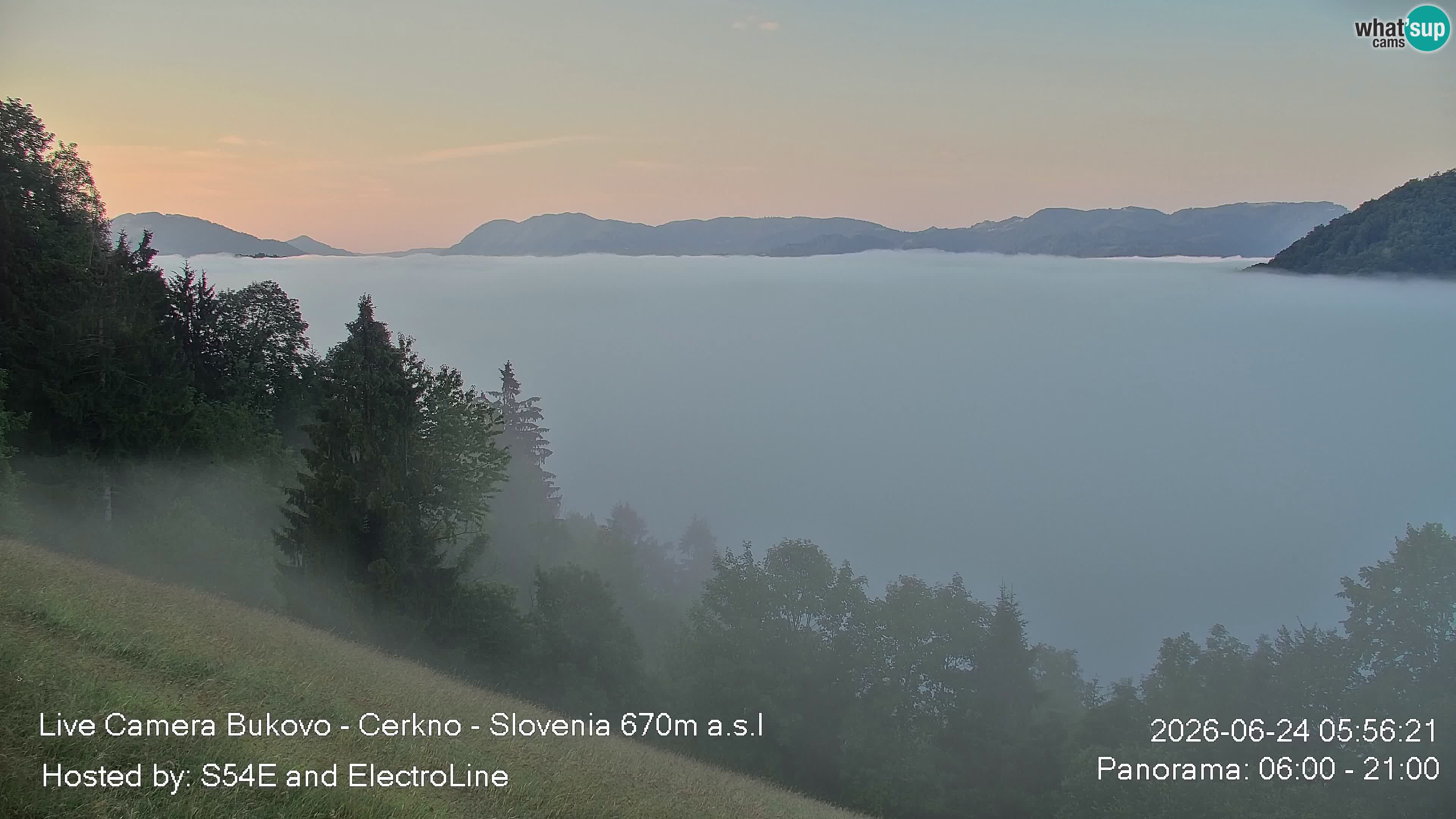 Webcam Bukovo – Baška grapa | Cerkno | Slovenia