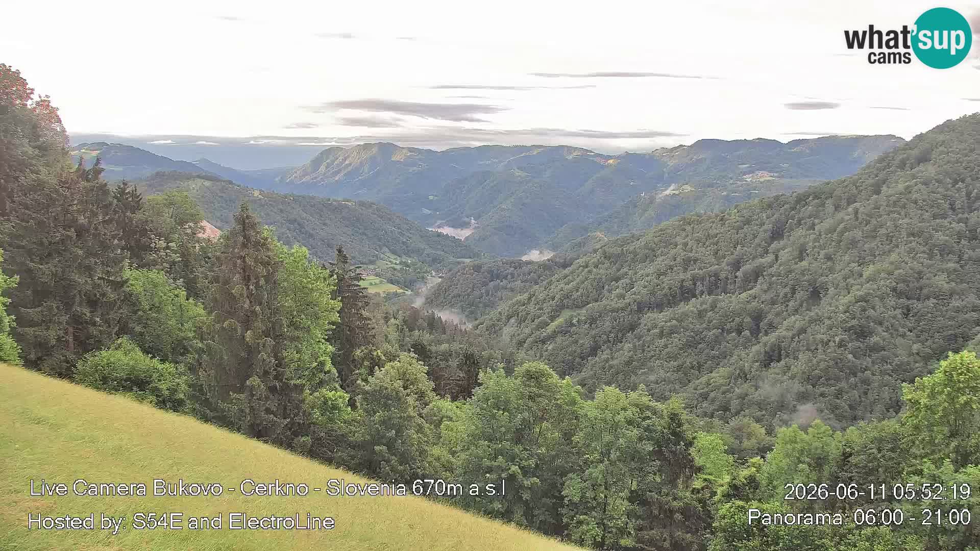 Webcam en vivo Bukovo – Baška grapa | Cerkno | Eslovenia