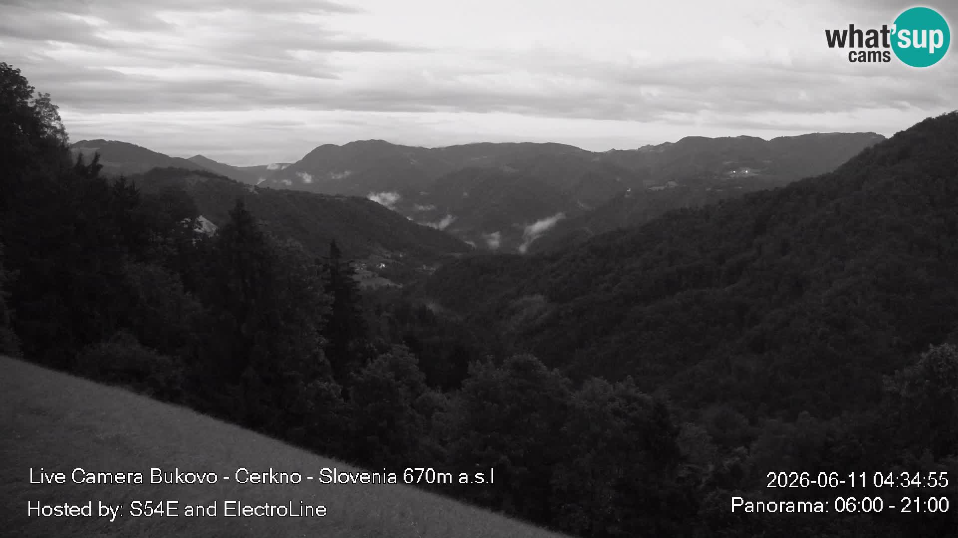 Webcam Bukovo – Baška grapa | Cerkno | Slovénie