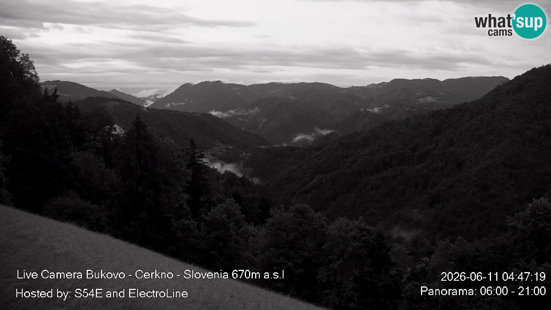 Webcam Bukovo – Baška grapa | Cerkno | Slovénie