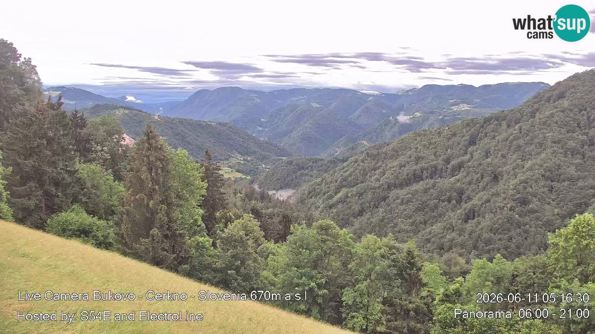 Webcam Bukovo – Baška grapa | Cerkno | Slovenia