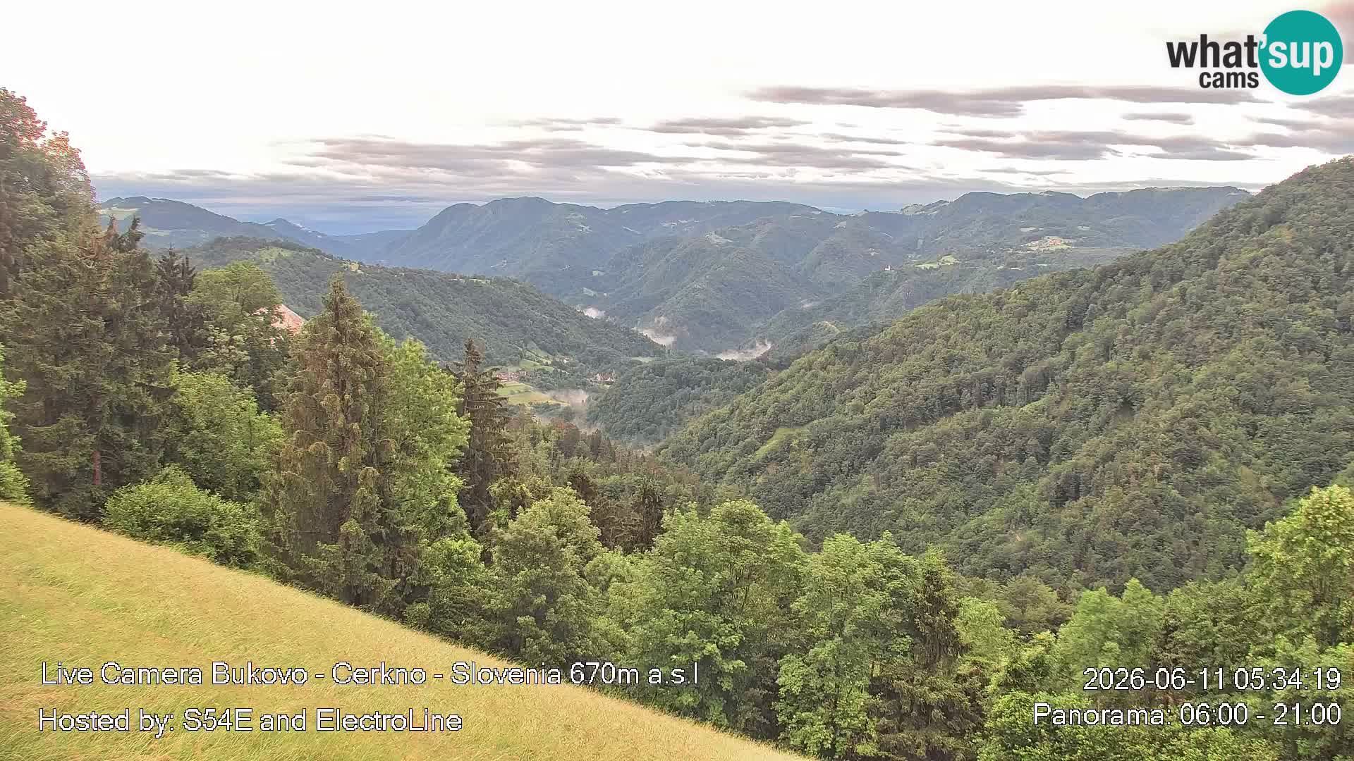 Bukovo Webcam – Baška grapa | Cerkno | Slowenien