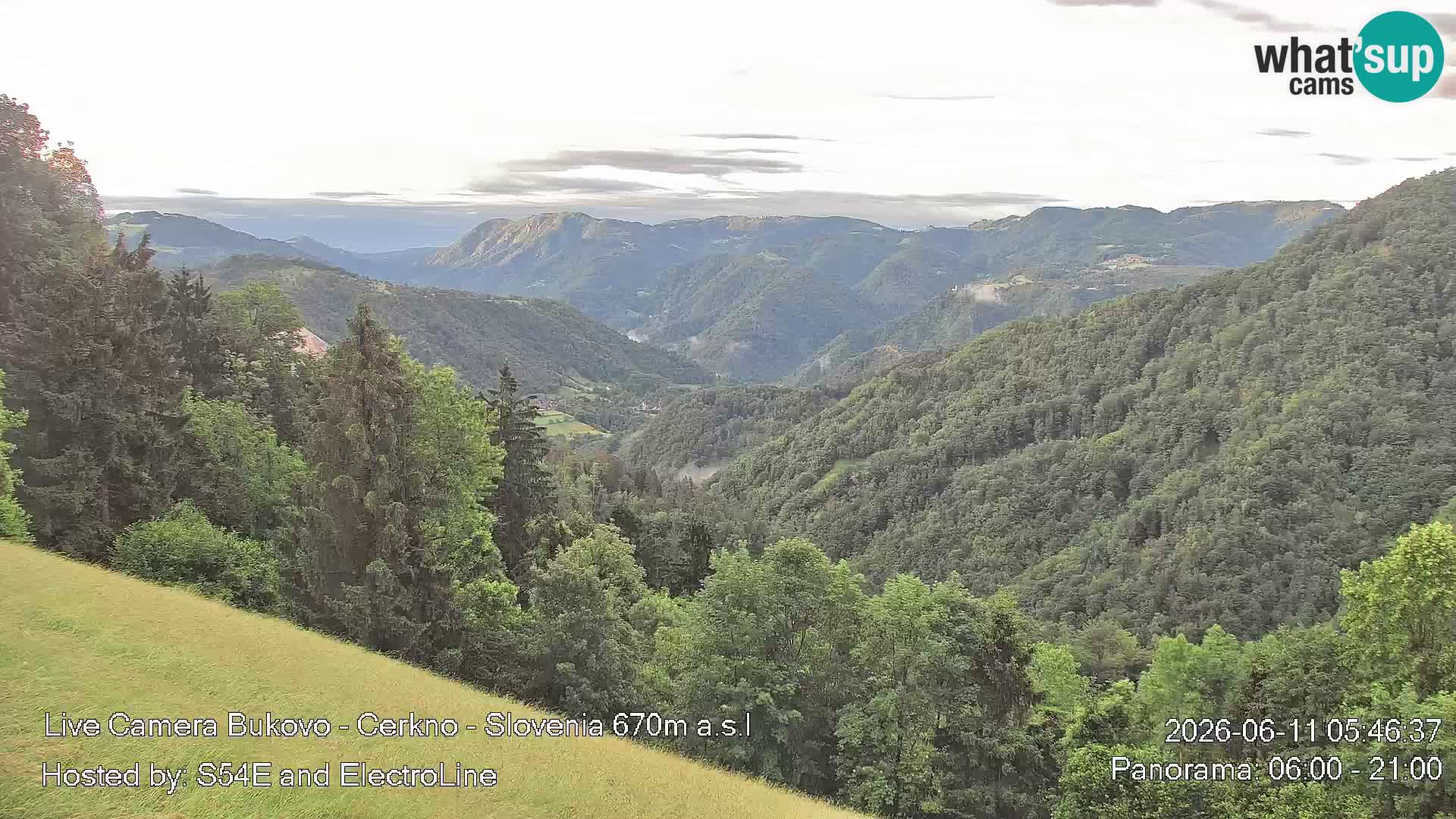Bukovo Webcam – Baška grapa | Cerkno | Slowenien